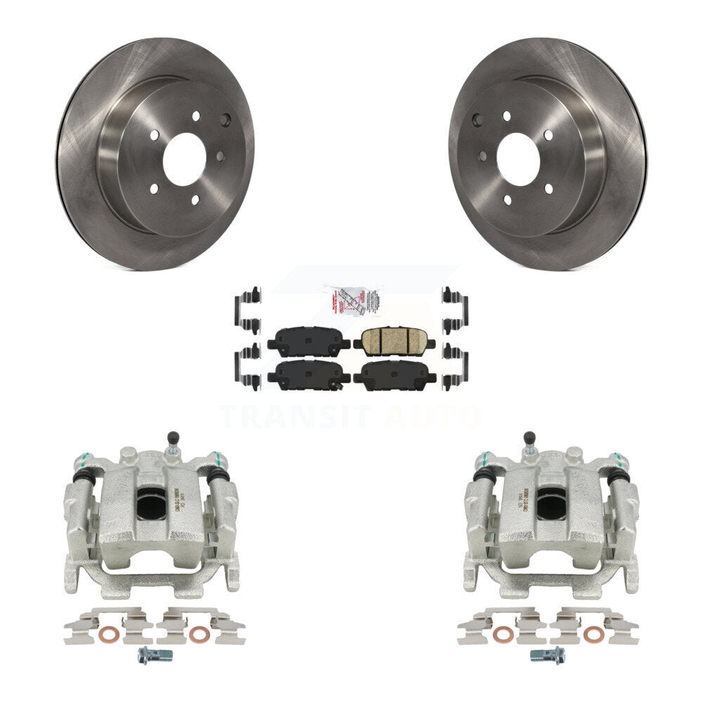 Transit Auto KC8-100887N Disc Brake Kit for 2009-2024 INFINITI Q60, INFINITI Q70L, INFINITI Q50 & more - Rear product image