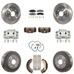 Transit Auto KC8-100887S Disc Brake Kit for 2009 Chevrolet Silverado 1500, GMC Sierra 1500 - Front and Rear product image