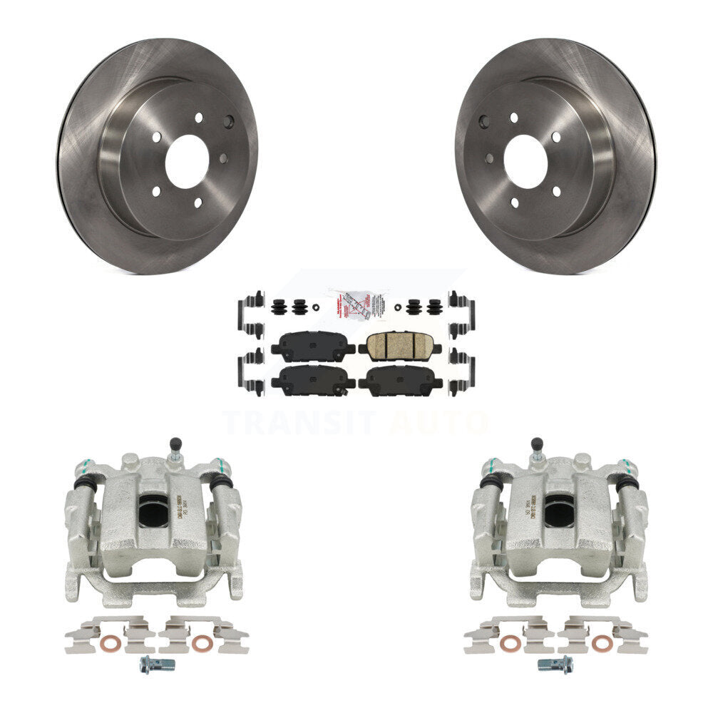 Transit Auto KC8-100888N Disc Brake Kit for 2009-2024 INFINITI Q60, INFINITI Q70L, INFINITI Q50 & more - Rear product image