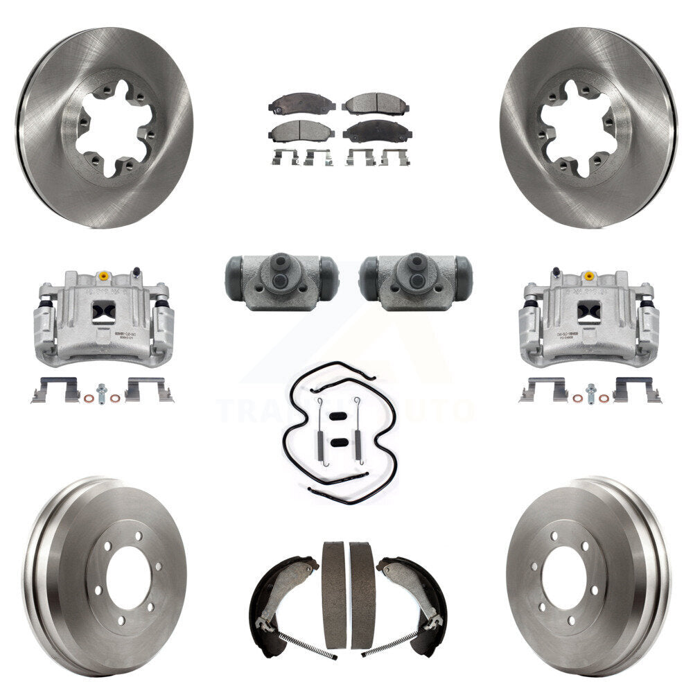 Transit Auto KC8-100888P Disc Brake Kit for 2004-2008 Isuzu i-290, Isuzu i-370, Isuzu i-280 & more - Front and Rear product image