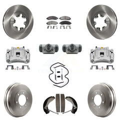 Transit Auto KC8-100888P Disc Brake Kit for 2004-2008 Isuzu i-290, Isuzu i-370, Isuzu i-280 & more - Front and Rear product image