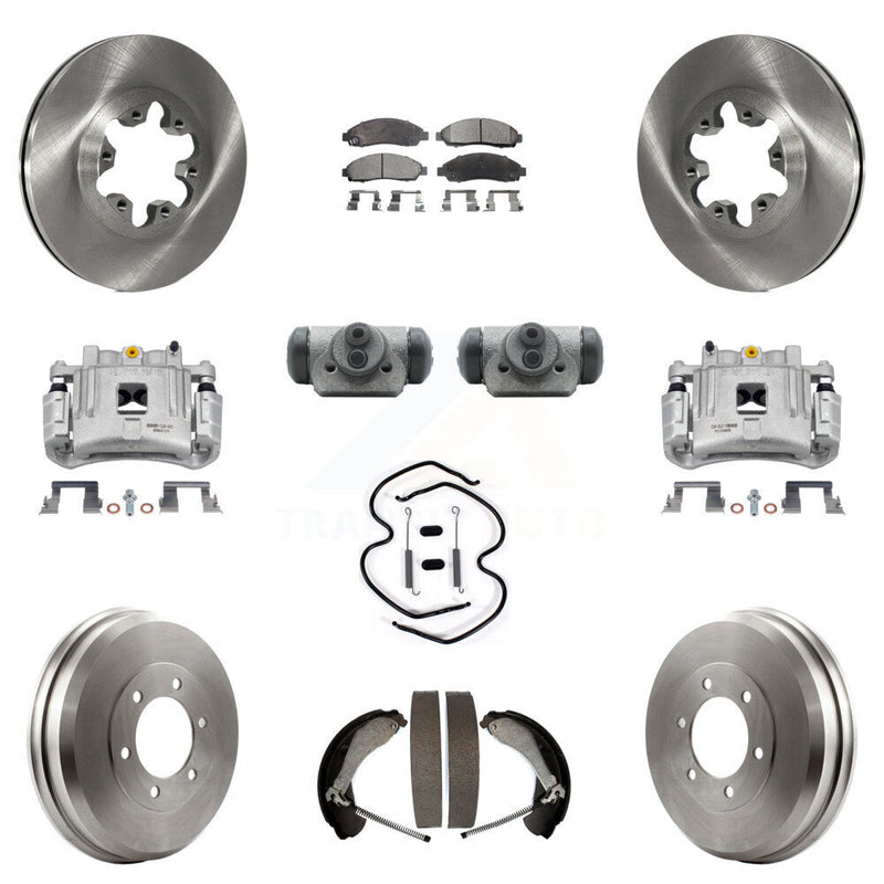 Transit Auto KC8-100888P Disc Brake Kit for 2004-2008 Isuzu i-290, Isuzu i-370, Isuzu i-280 & more - Front and Rear product image