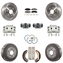 Transit Auto KC8-100888S Disc Brake Kit for 2009 Chevrolet Silverado 1500, GMC Sierra 1500 - Front and Rear product image