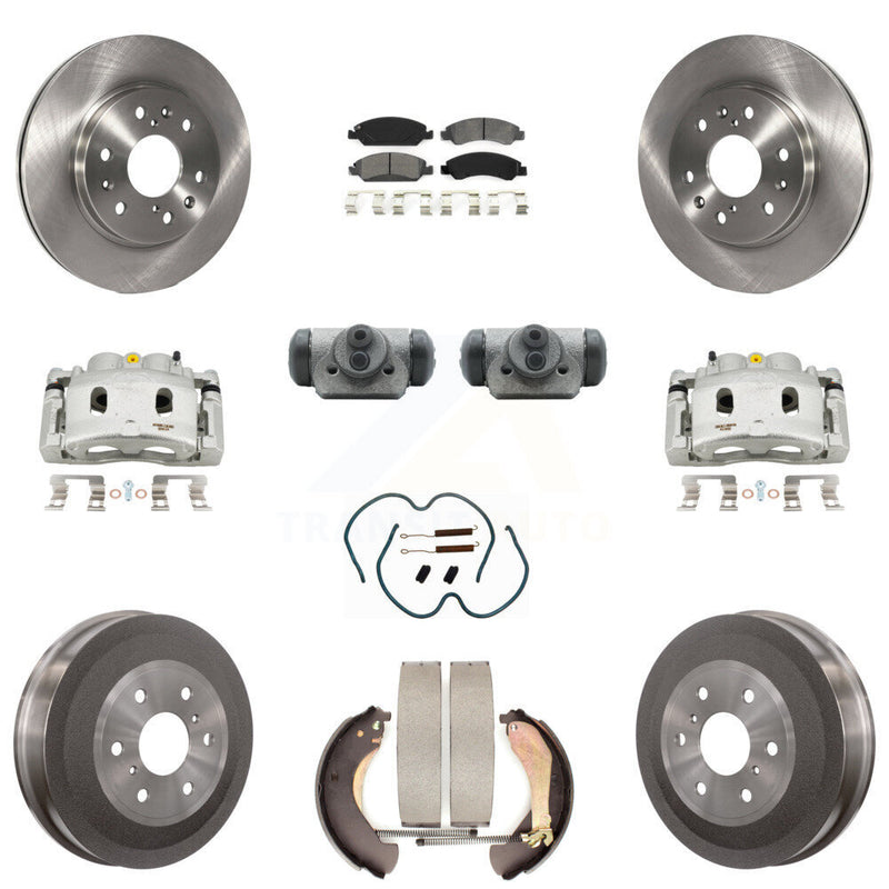 Transit Auto KC8-100888S Disc Brake Kit for 2009 Chevrolet Silverado 1500, GMC Sierra 1500 - Front and Rear product image
