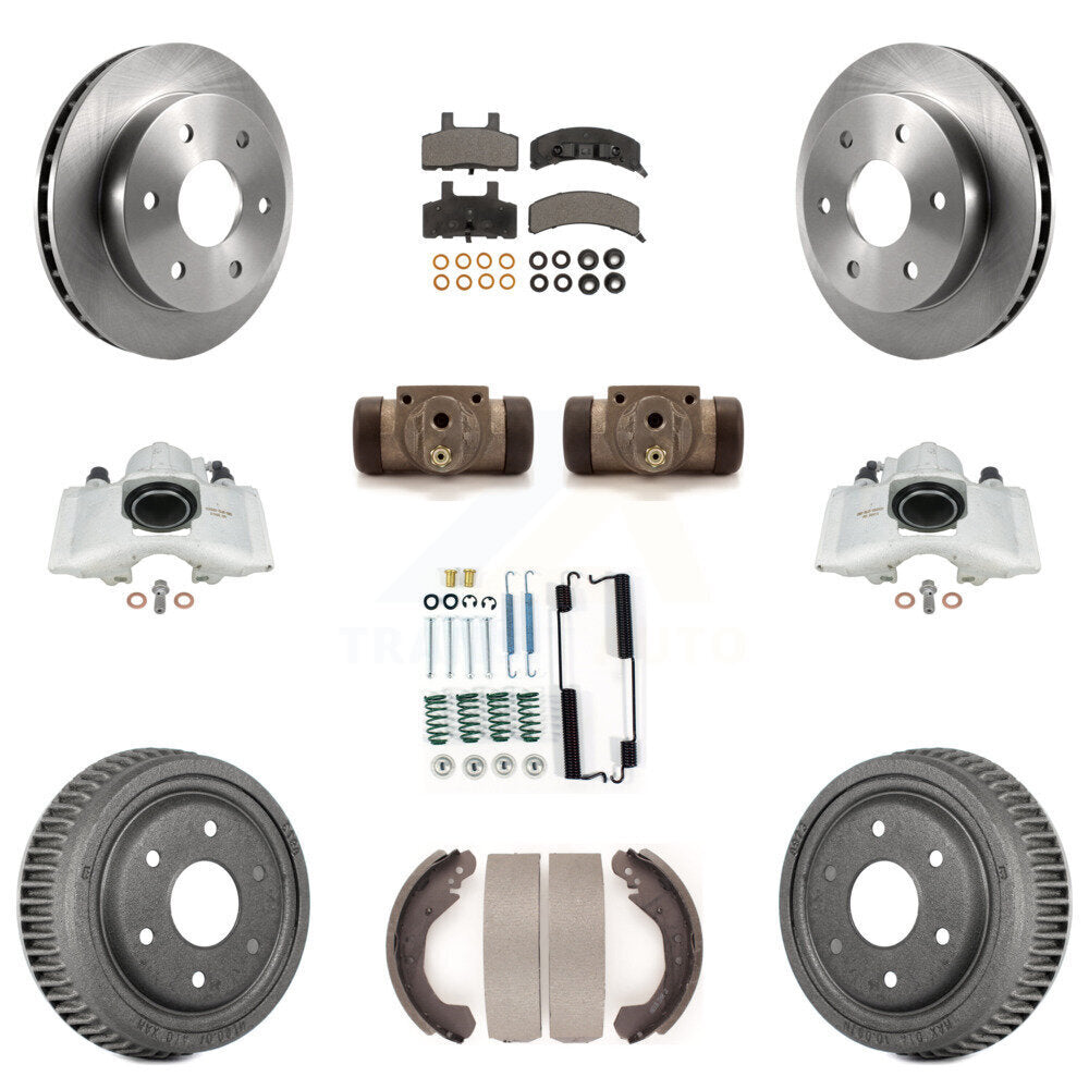 Transit Auto KC8-100888T Disc Brake Kit for 1992-1998 Chevrolet K1500 - Front and Rear product image