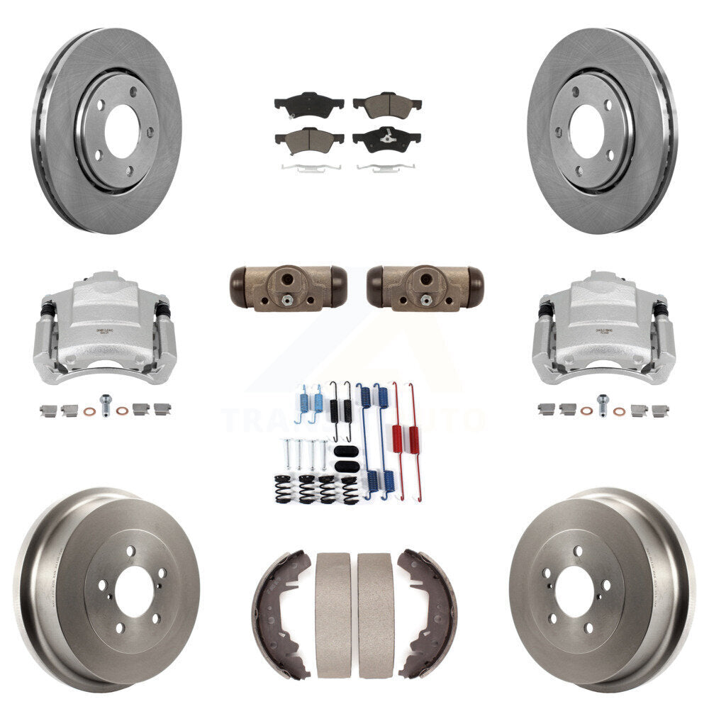 Transit Auto KC8-100889C Disc Brake Kit for 2004 Dodge Caravan - Front and Rear product image