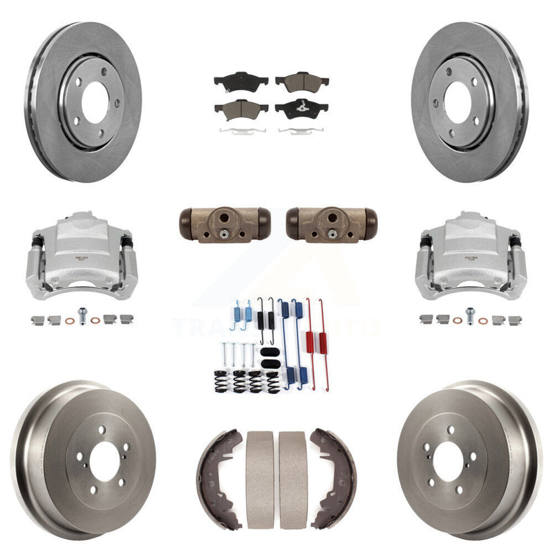 Transit Auto KC8-100889C Disc Brake Kit for 2004 Dodge Caravan - Front and Rear product image