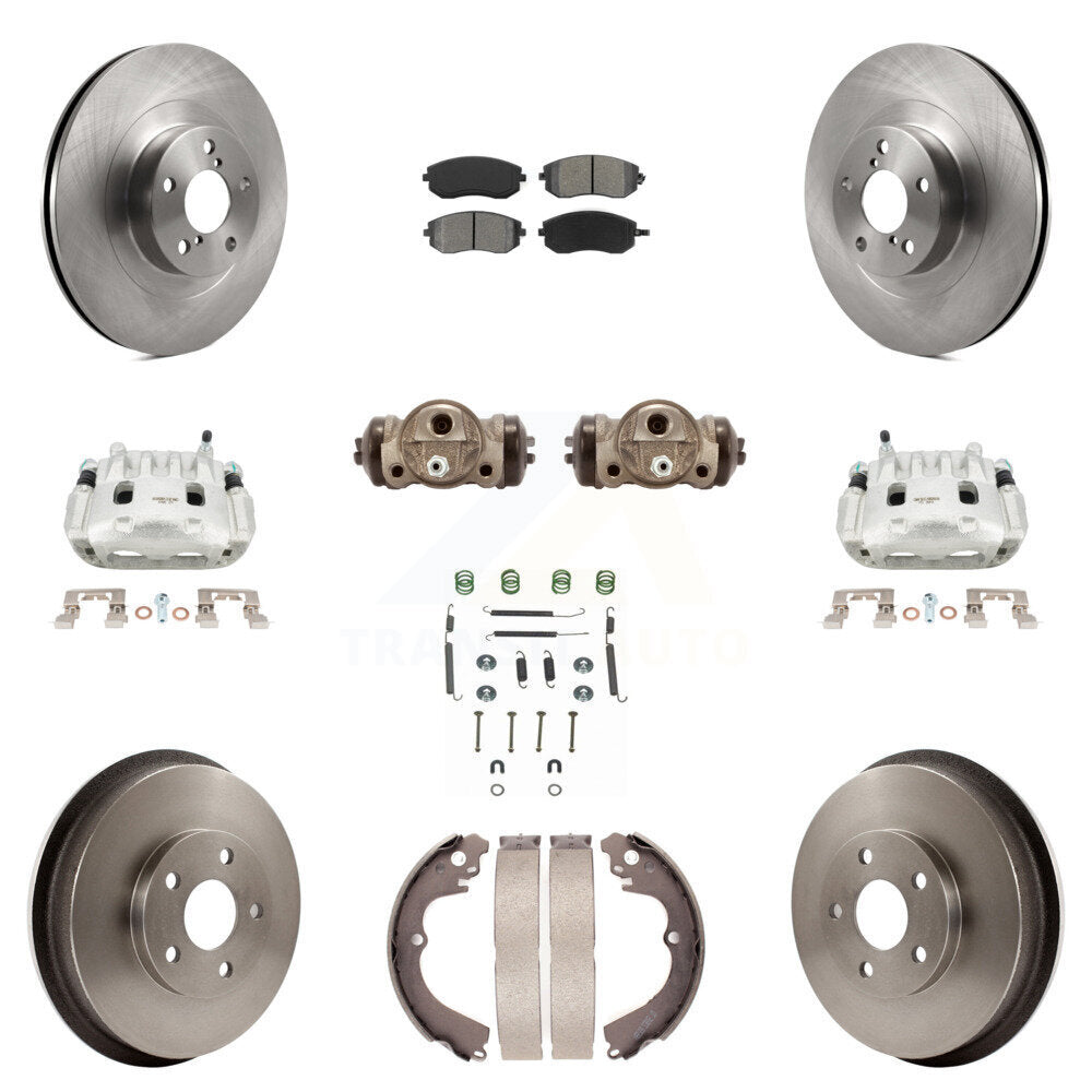 Transit Auto KC8-100889S Disc Brake Kit for 2003-2008 Subaru Forester, Subaru Impreza - Front and Rear product image