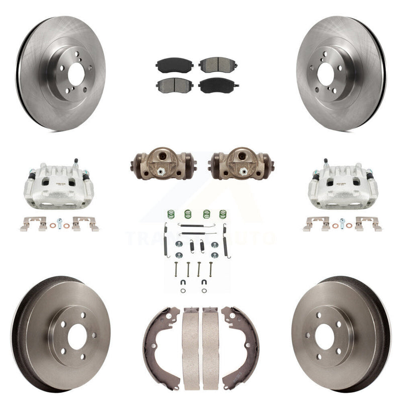 Transit Auto KC8-100889S Disc Brake Kit for 2003-2008 Subaru Forester, Subaru Impreza - Front and Rear product image