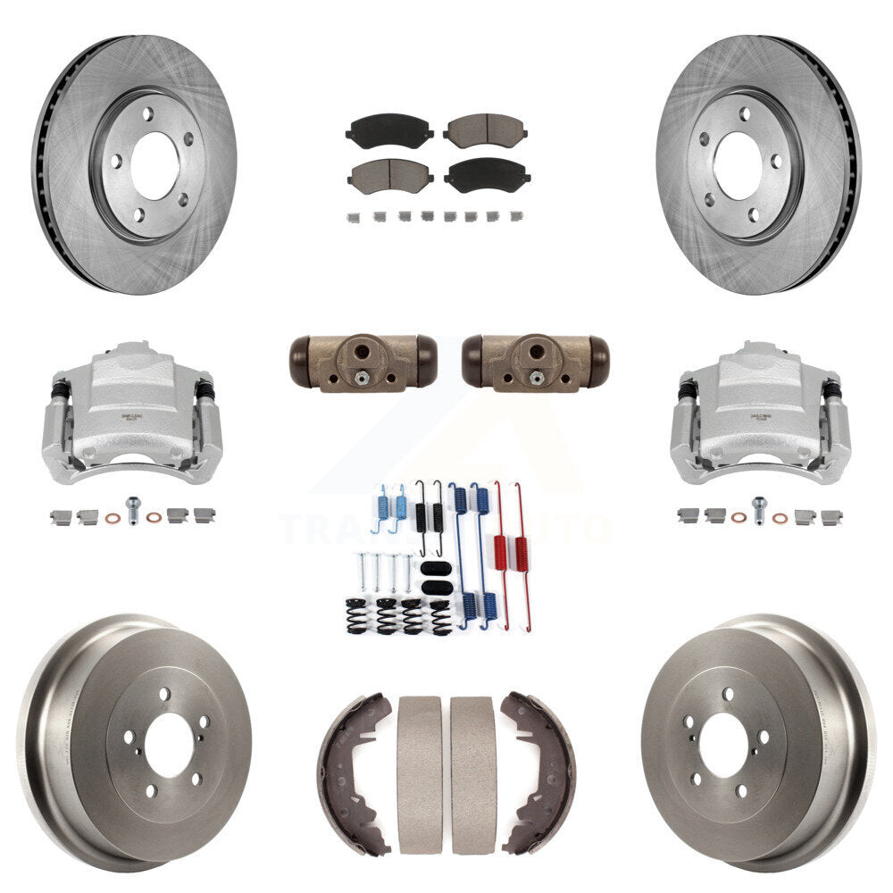 Transit Auto KC8-100890C Disc Brake Kit for 2006 Dodge Grand Caravan - Front and Rear product image