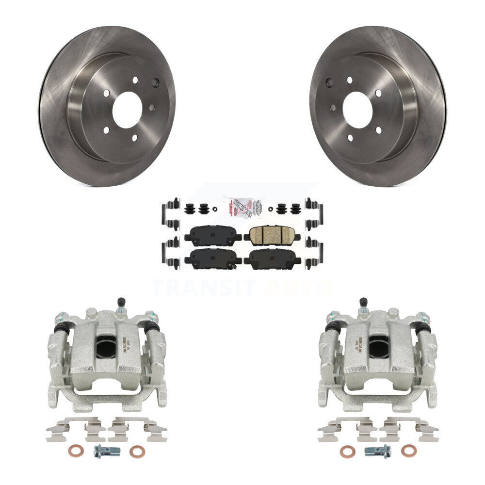 Transit Auto KC8-100890N Disc Brake Kit for 2009-2012 INFINITI FX35 - Rear product image