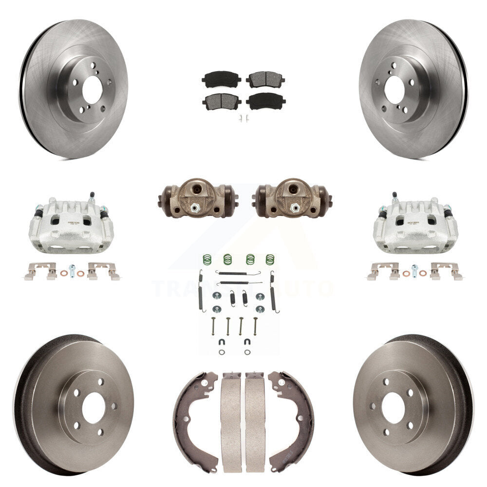 Transit Auto KC8-100890S Disc Brake Kit for 2003 Subaru Impreza - Front and Rear product image
