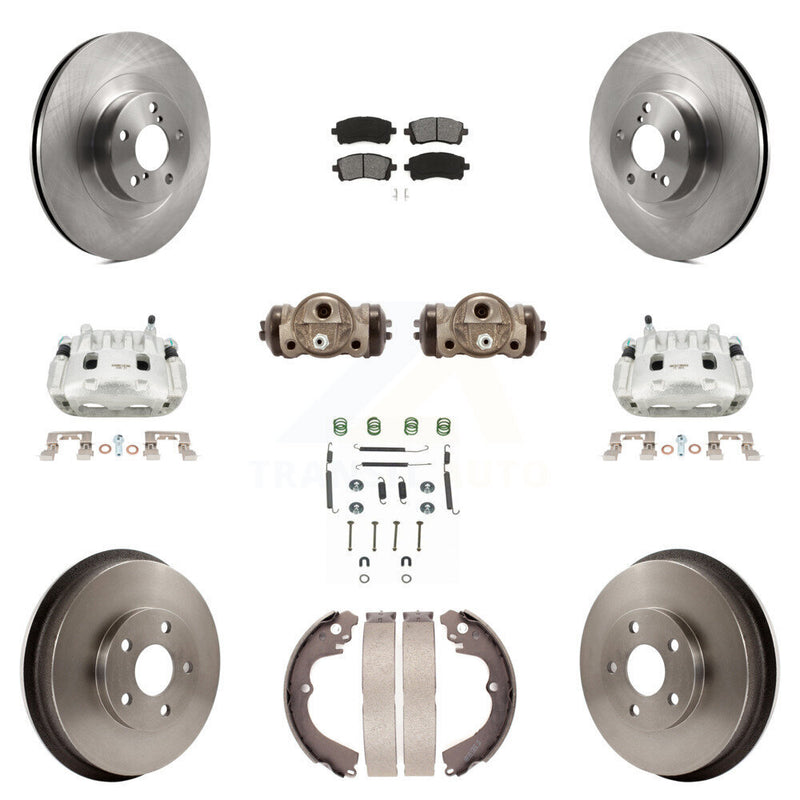Transit Auto KC8-100890S Disc Brake Kit for 2003 Subaru Impreza - Front and Rear product image