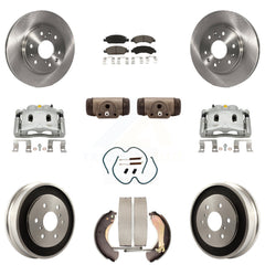 Transit Auto KC8-100891C Disc Brake Kit for 2005-2007 Chevrolet Silverado 1500 Classic, Chevrolet Silverado 1500, GMC Sierra 1500 - Front and Rear product image