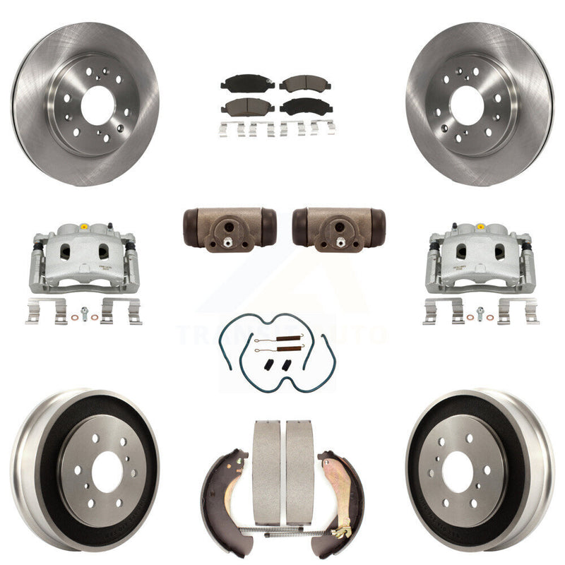 Transit Auto KC8-100891C Disc Brake Kit for 2005-2007 Chevrolet Silverado 1500 Classic, Chevrolet Silverado 1500, GMC Sierra 1500 - Front and Rear product image
