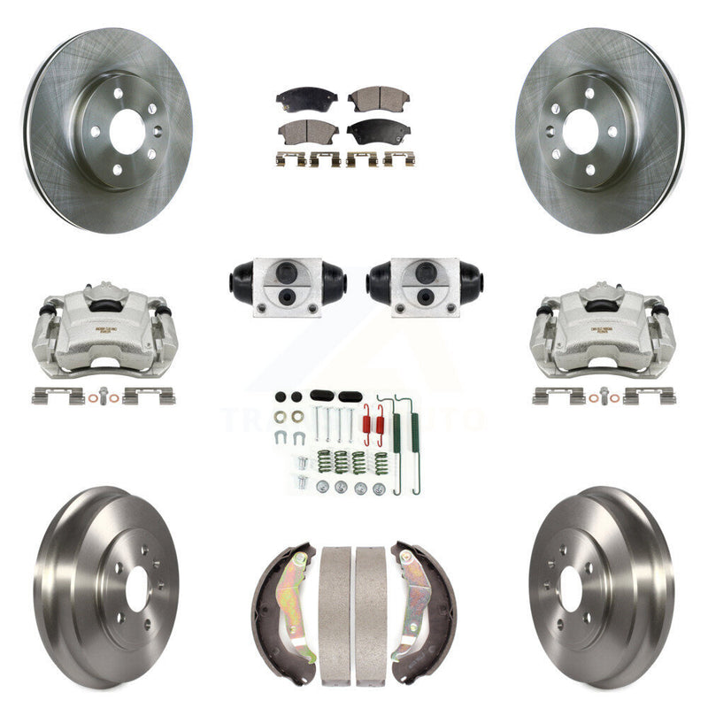 Transit Auto KC8-100891P Disc Brake Kit for 2012-2017 Chevrolet Sonic - Front and Rear product image