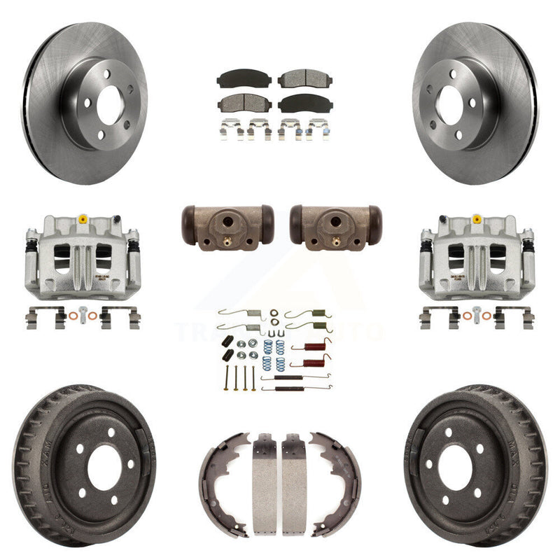 Transit Auto KC8-100891S Disc Brake Kit for 2004-2009 Mazda B4000, Ford Ranger - Front and Rear product image