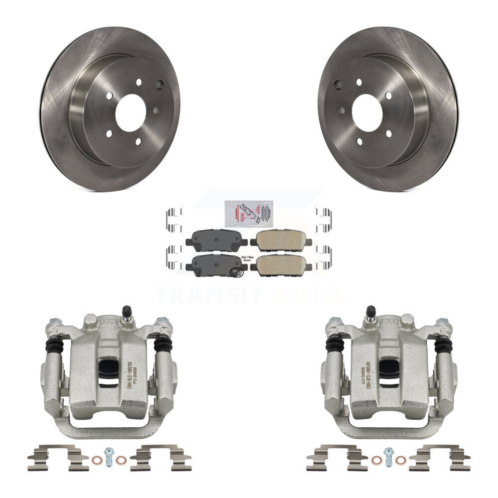 Transit Auto KC8-100892N Disc Brake Kit for 2003-2009 Nissan Quest, Nissan Murano - Rear product image