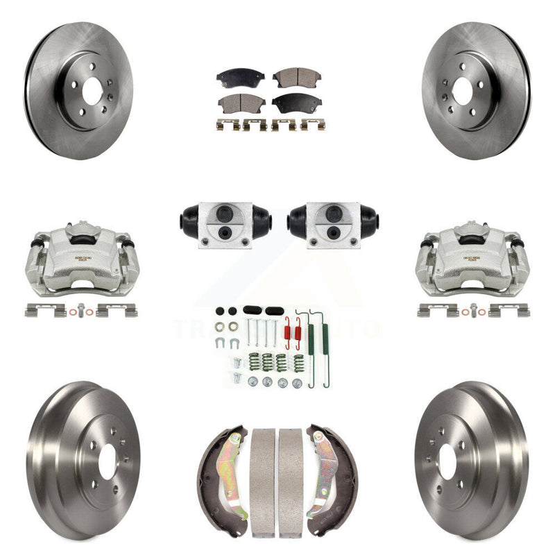 Transit Auto KC8-100892P Disc Brake Kit for 2013-2014 Chevrolet Sonic - Front and Rear product image