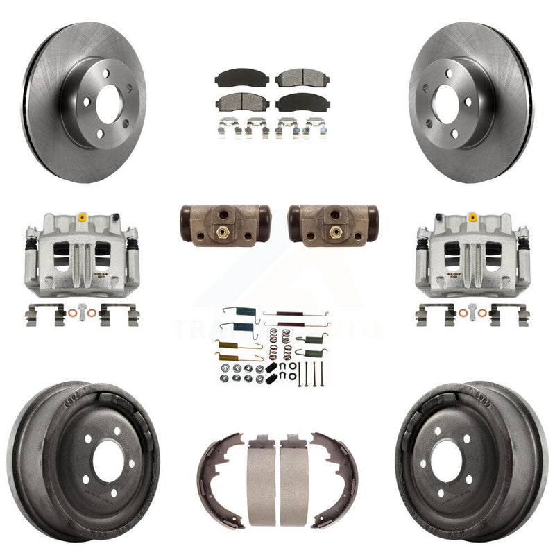 Transit Auto KC8-100892S Disc Brake Kit for 2004-2009 Mazda B4000, Ford Ranger - Front and Rear product image