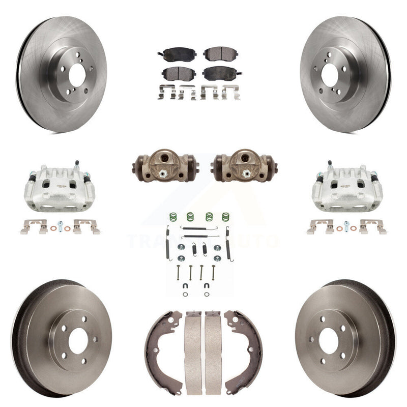 Transit Auto KC8-100894P Disc Brake Kit for 2003-2008 Subaru Forester, Subaru Impreza - Front and Rear product image
