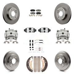 Transit Auto KC8-100894S Disc Brake Kit for 2011-2019 Ford Fiesta - Front and Rear product image
