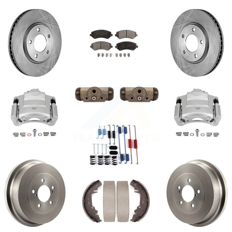 Transit Auto KC8-100894T Disc Brake Kit for 2006 Dodge Grand Caravan - Front and Rear product image