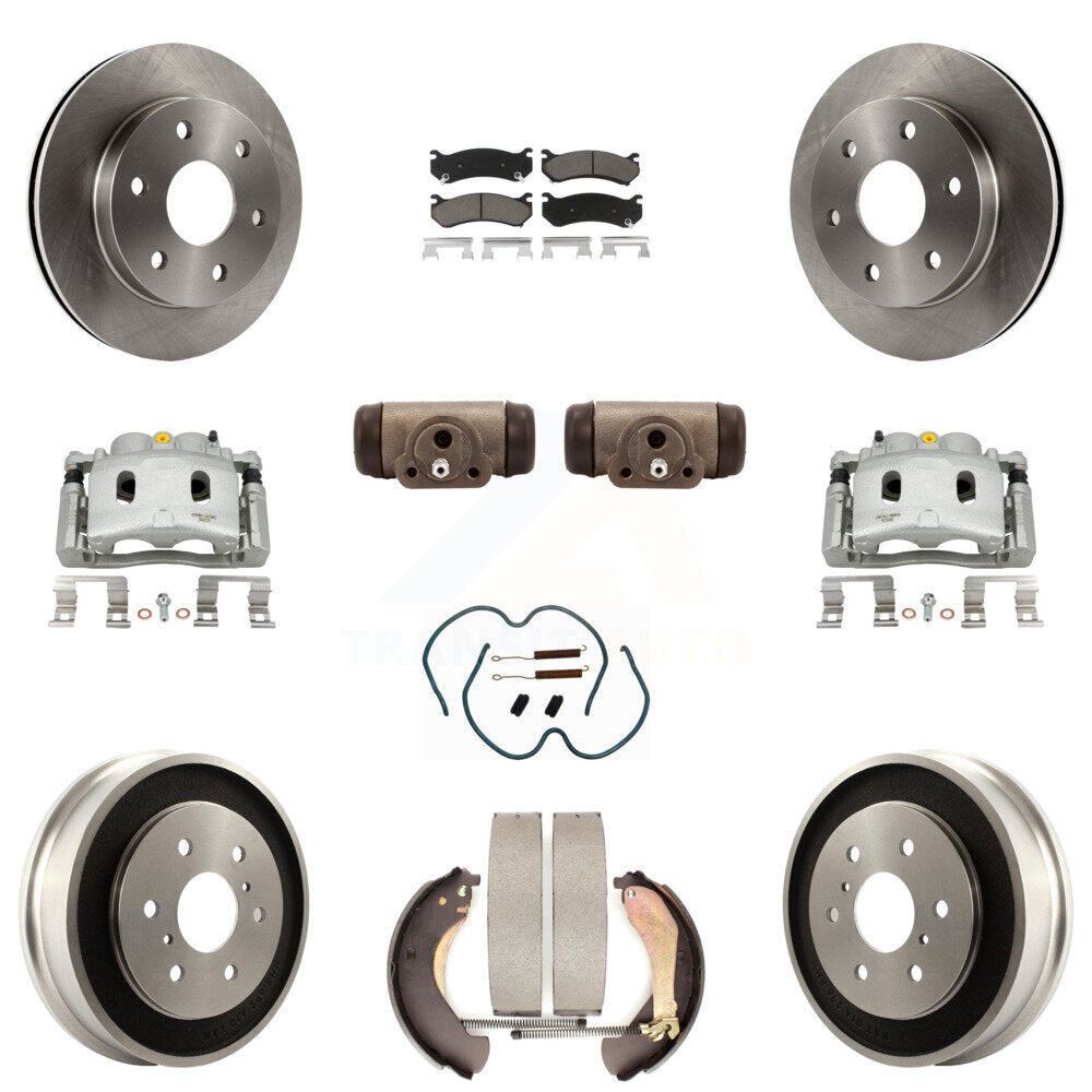 Transit Auto KC8-100895C Disc Brake Kit for 2007 Chevrolet Silverado 1500 - Front and Rear product image