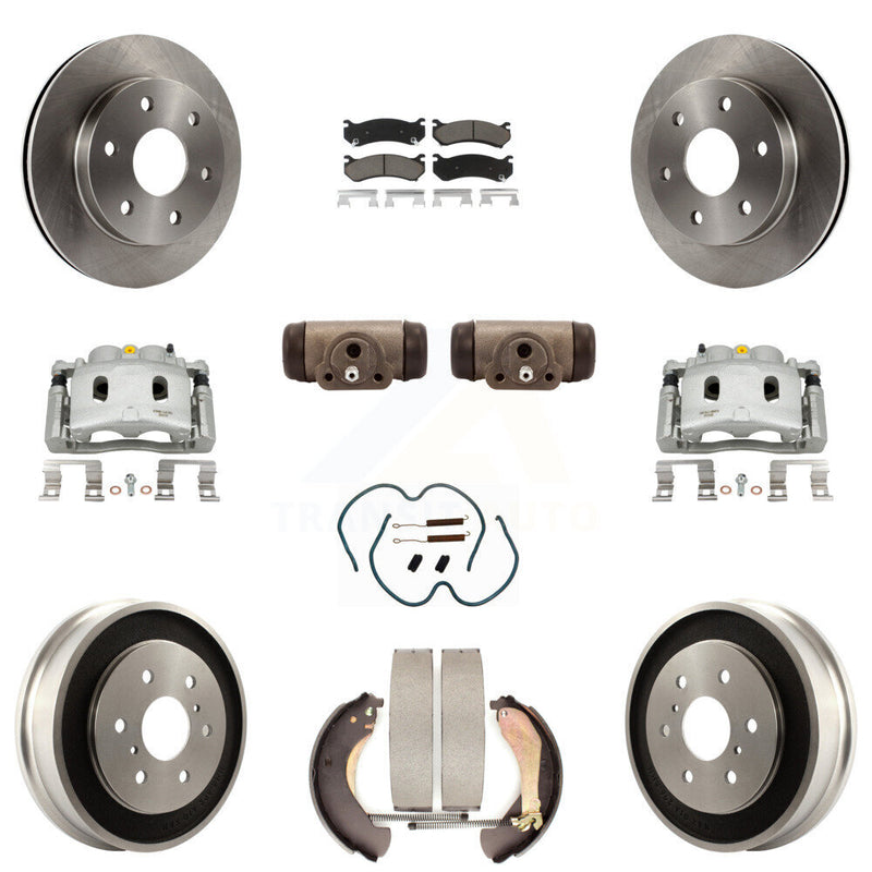 Transit Auto KC8-100895C Disc Brake Kit for 2007 Chevrolet Silverado 1500 - Front and Rear product image