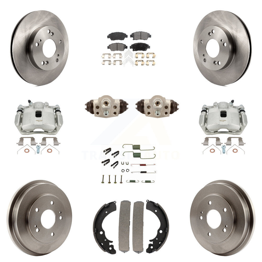 Transit Auto KC8-100895P Disc Brake Kit for 2012-2015 Honda Civic - Front and Rear product image