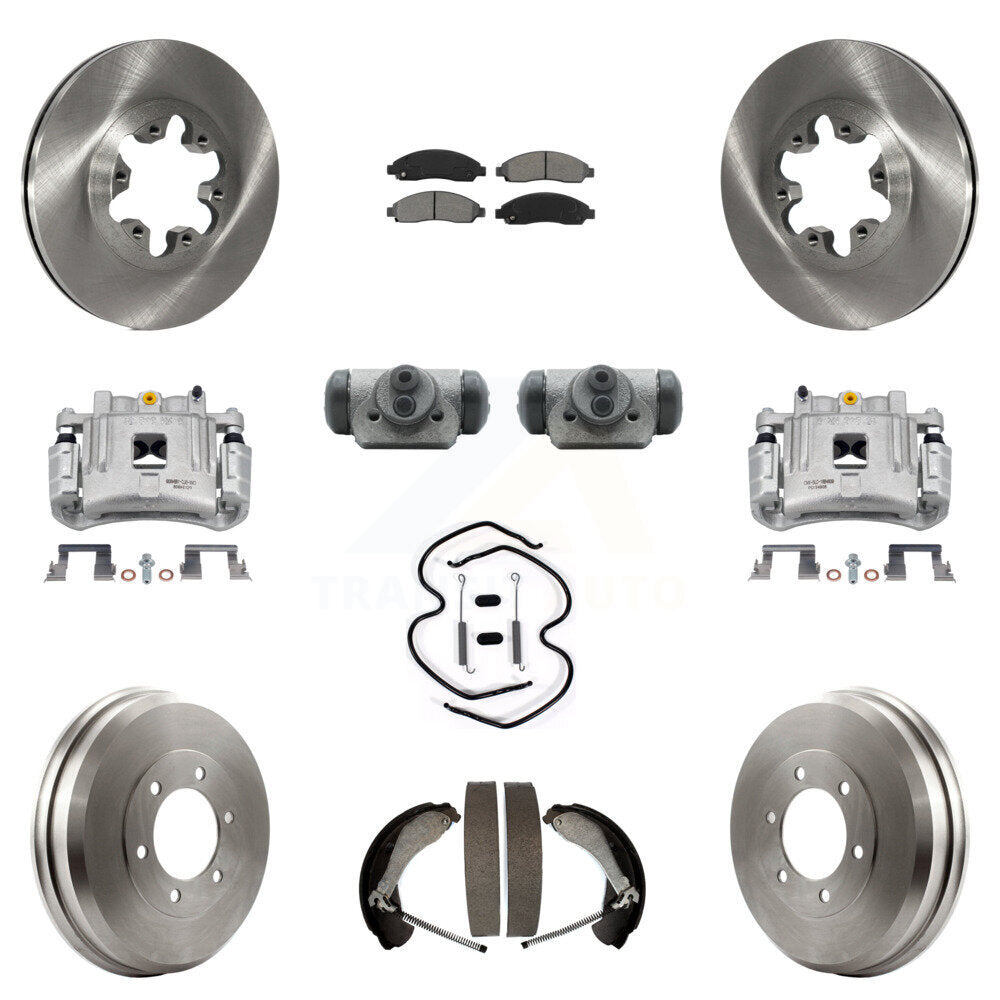 Transit Auto KC8-100895S Disc Brake Kit for 2004-2008 Isuzu i-290, Isuzu i-370, Isuzu i-280 & more - Front and Rear product image