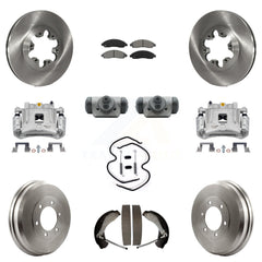 Transit Auto KC8-100895S Disc Brake Kit for 2004-2008 Isuzu i-290, Isuzu i-370, Isuzu i-280 & more - Front and Rear product image