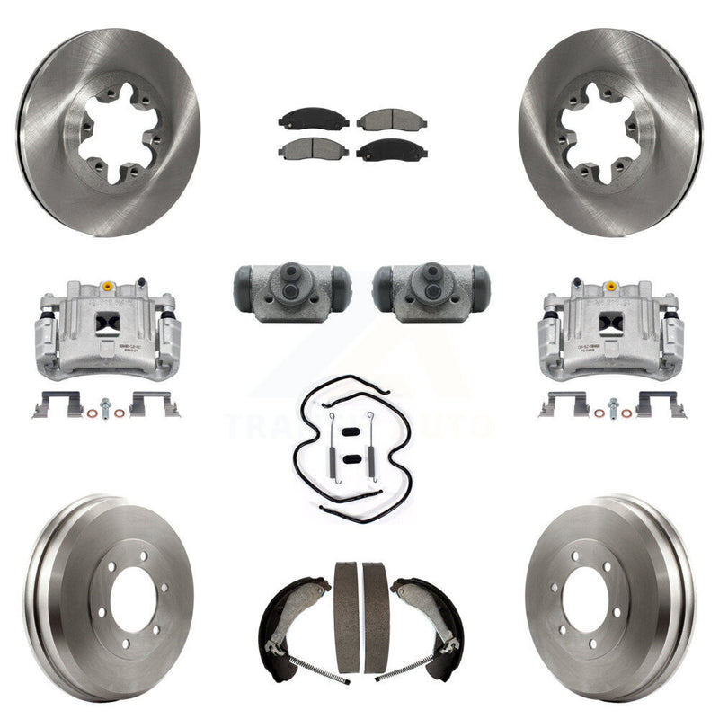 Transit Auto KC8-100895S Disc Brake Kit for 2004-2008 Isuzu i-290, Isuzu i-370, Isuzu i-280 & more - Front and Rear product image