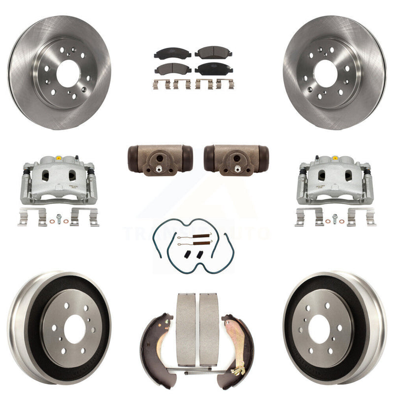 Transit Auto KC8-100895T Disc Brake Kit for 2005-2007 Chevrolet Silverado 1500 Classic, Chevrolet Silverado 1500, GMC Sierra 1500 - Front and Rear product image