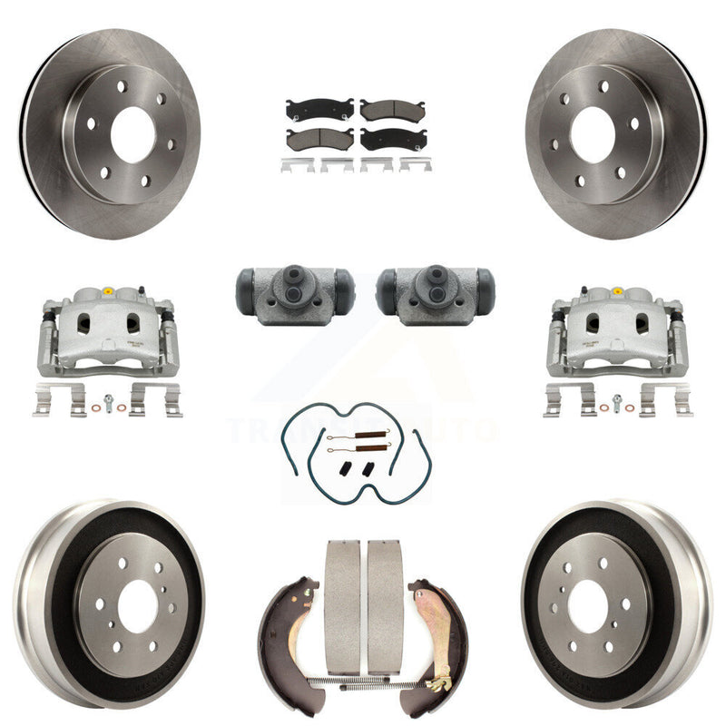 Transit Auto KC8-100896C Disc Brake Kit for 2007 Chevrolet Silverado 1500 - Front and Rear product image