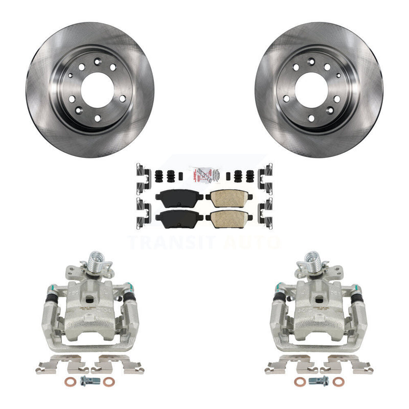 Transit Auto KC8-100896N Disc Brake Kit for 2006-2013 Mazda 6, Lincoln MKZ, Ford Fusion & more - Rear product image