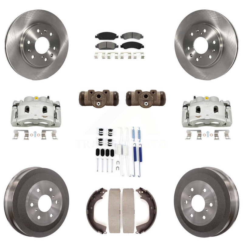 Transit Auto KC8-100896S Disc Brake Kit for 2010-2013 Chevrolet Silverado 1500, GMC Sierra 1500 - Front and Rear product image