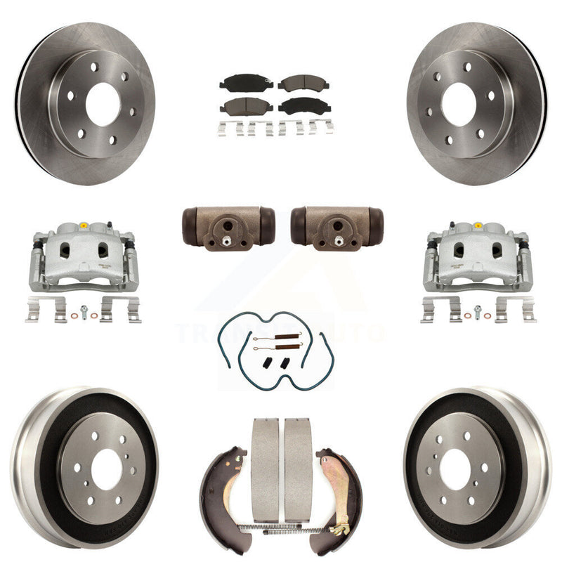 Transit Auto KC8-100897C Disc Brake Kit for 2007 GMC Sierra 1500 - Front and Rear product image
