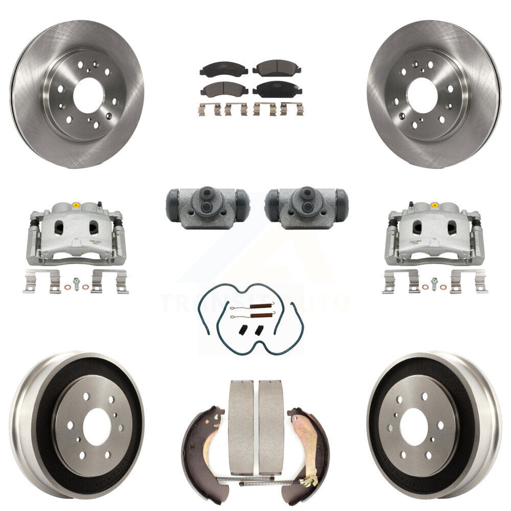 Transit Auto KC8-100897T Disc Brake Kit for 2005-2007 Chevrolet Silverado 1500, Chevrolet Silverado 1500 Classic, GMC Sierra 1500 - Front and Rear product image
