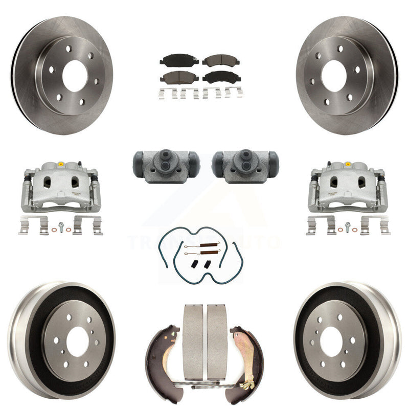 Transit Auto KC8-100898C Disc Brake Kit for 2007 GMC Sierra 1500 - Front and Rear product image