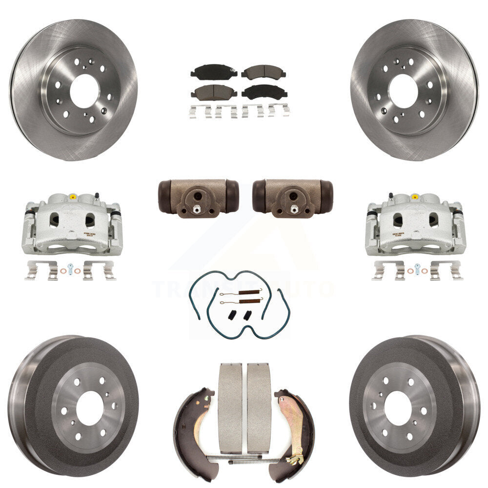 Transit Auto KC8-100899C Disc Brake Kit for 2009 Chevrolet Silverado 1500, GMC Sierra 1500 - Front and Rear product image