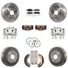 Transit Auto KC8-100899C Disc Brake Kit for 2009 Chevrolet Silverado 1500, GMC Sierra 1500 - Front and Rear product image