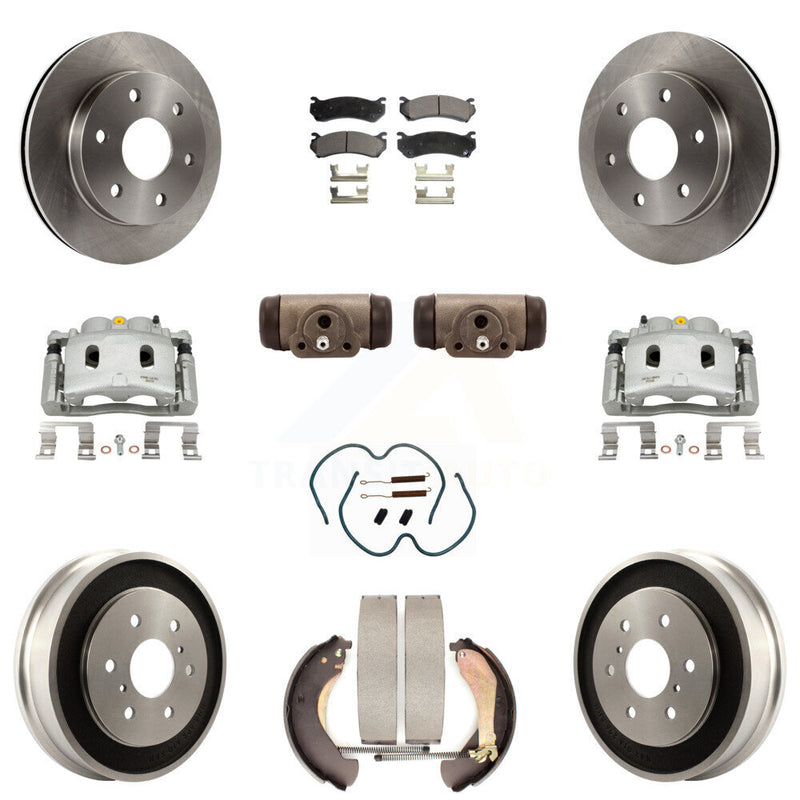 Transit Auto KC8-100899T Disc Brake Kit for 2007 Chevrolet Silverado 1500 - Front and Rear product image