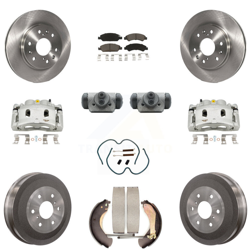 Transit Auto KC8-100900C Disc Brake Kit for 2009 Chevrolet Silverado 1500, GMC Sierra 1500 - Front and Rear product image