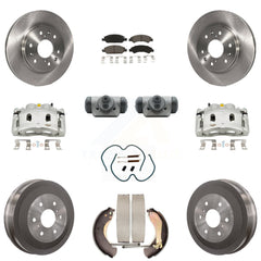Transit Auto KC8-100900C Disc Brake Kit for 2009 Chevrolet Silverado 1500, GMC Sierra 1500 - Front and Rear product image