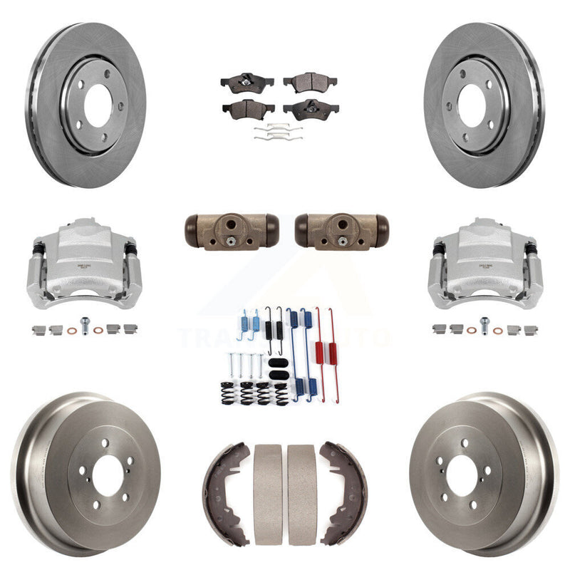 Transit Auto KC8-100900P Disc Brake Kit for 2004 Dodge Caravan - Front and Rear product image