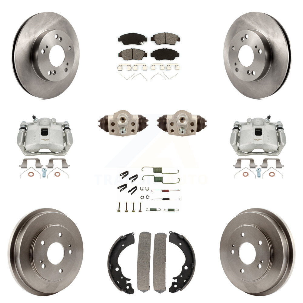 Transit Auto KC8-100900S Disc Brake Kit for 2012-2015 Honda Civic - Front and Rear product image