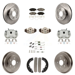 Transit Auto KC8-100900S Disc Brake Kit for 2012-2015 Honda Civic - Front and Rear product image