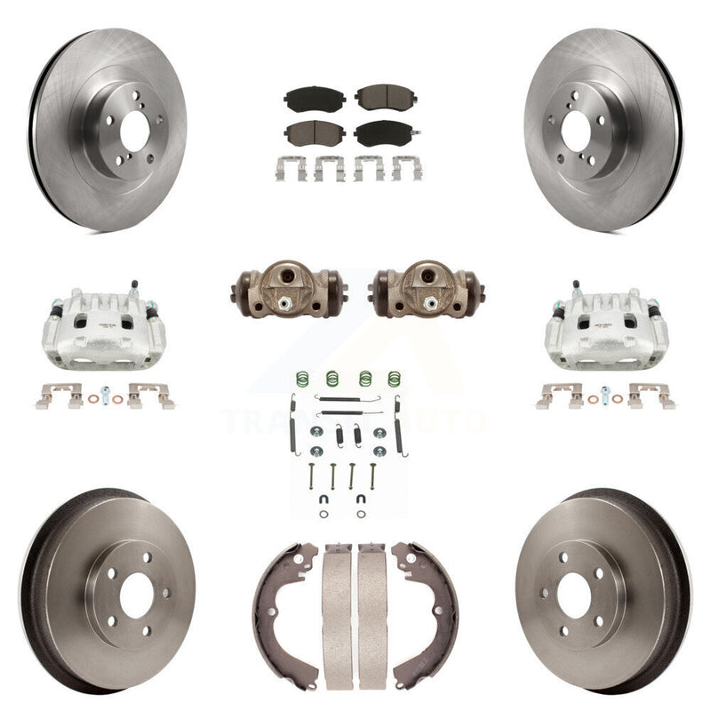 Transit Auto KC8-100901C Disc Brake Kit for 2003-2008 Subaru Forester, Subaru Impreza - Front and Rear product image
