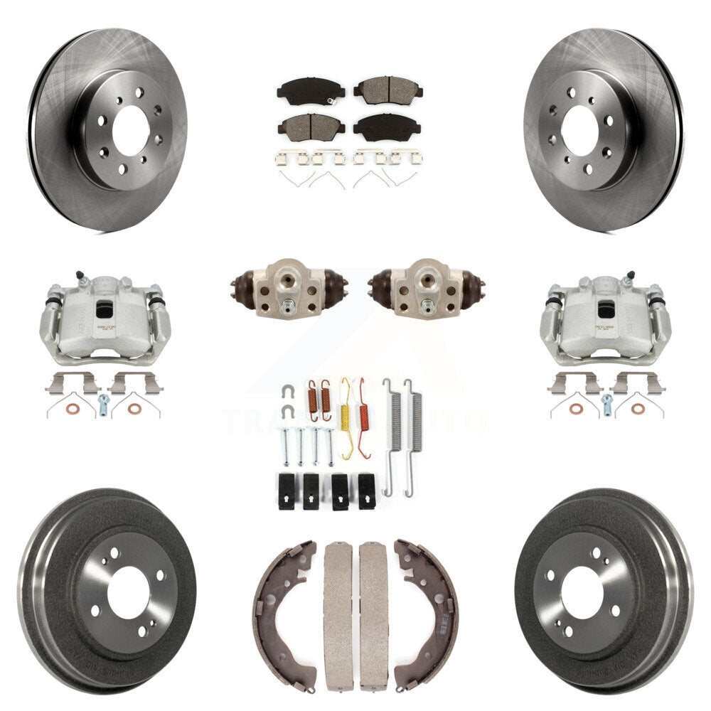 Transit Auto KC8-100901S Disc Brake Kit for 2009-2013 Honda Fit - Front and Rear product image